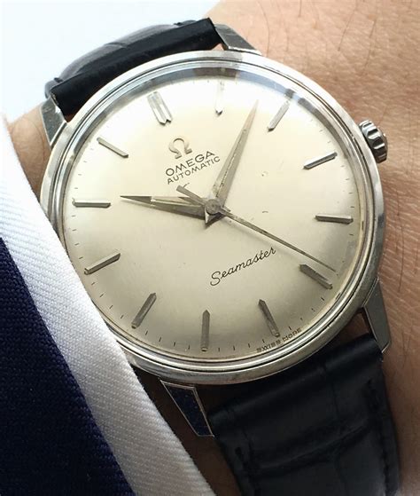 vintage omega seamaster white dial|vintage omega seamaster watch price.